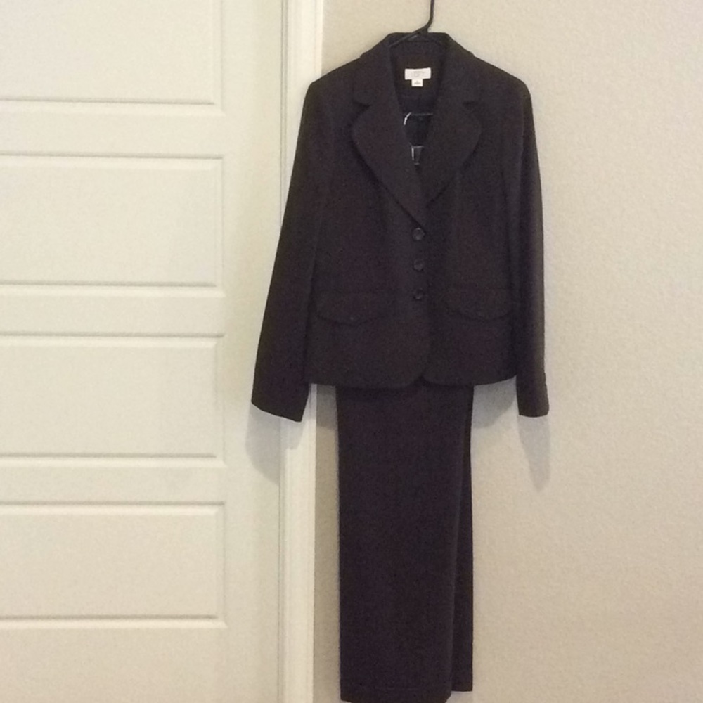 Ann Taylor Loft Brown Pant Suit
